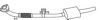 NISSA 20010G9803 Middle Silencer